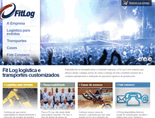 Tablet Screenshot of fitlog.net.br